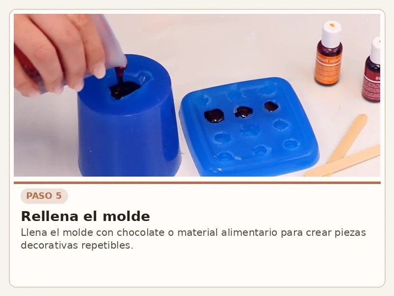 Paso 5 del proceso para retirar la pieza maestra
