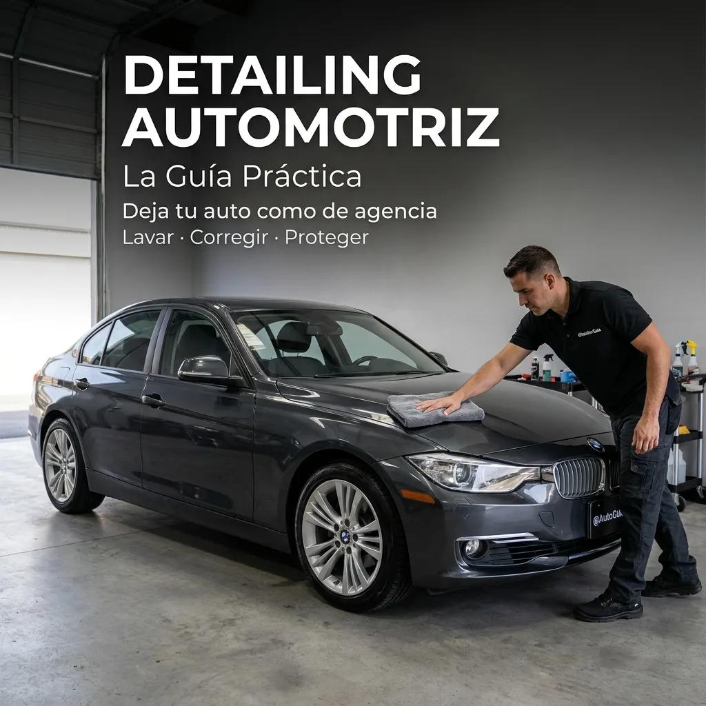 Portada de la guía Detailing Automotriz
